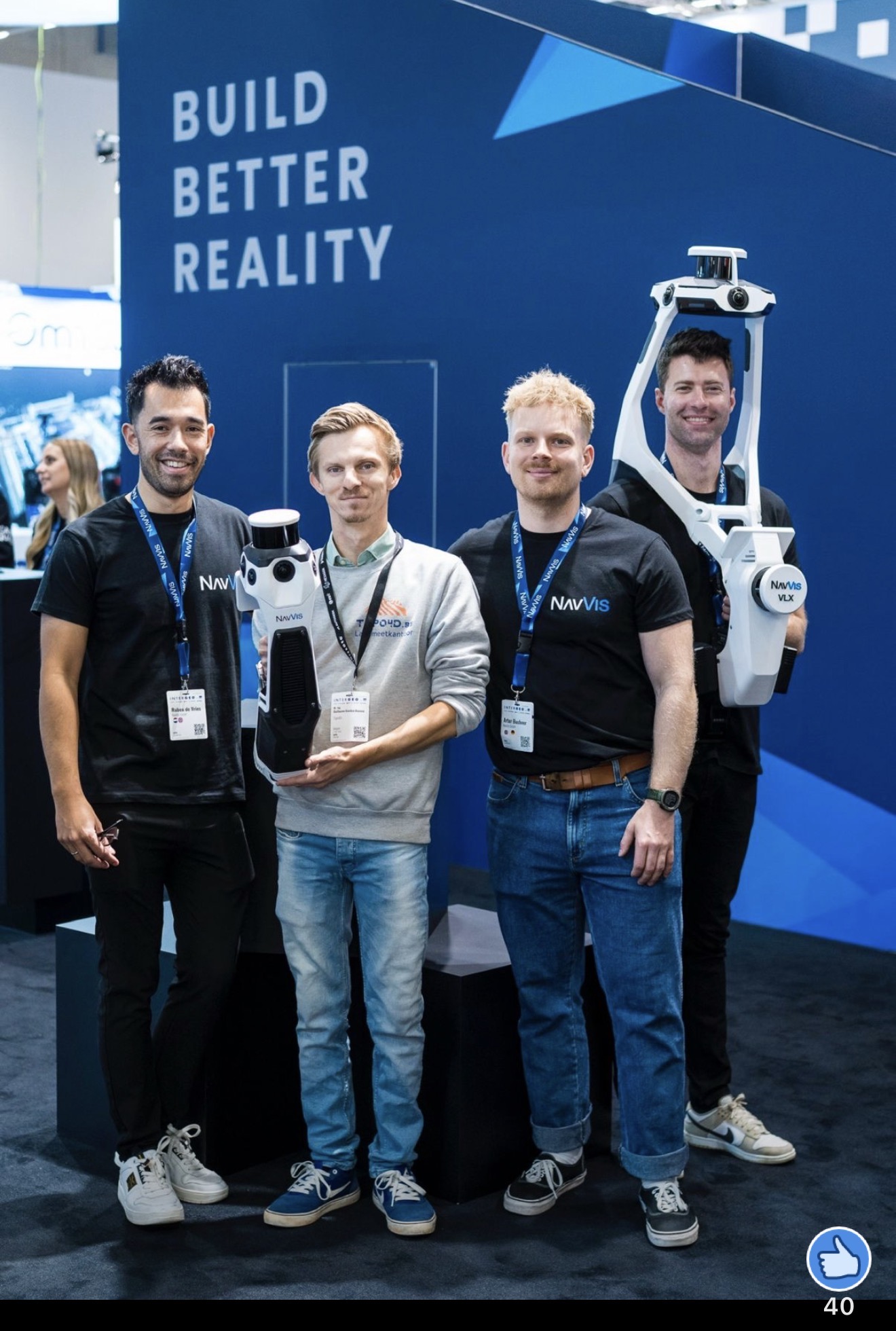 Navvis 3D laserscanner voor mobile mapping